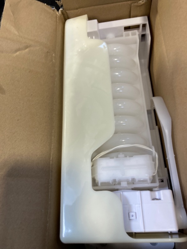 Photo 1 of DA97-07603B Ice Maker Assembly, Compatible with Samsung Refrigerator, Replaces DA61-03213B & DA97-07603A, OEM Replacement Ice Maker DA97-07603B