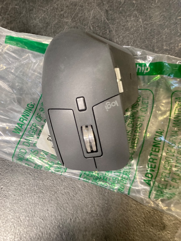 Photo 1 of Logitech MX Master 3S Bluetooth Edition Wireless Mouse, No USB Receiver - Ultra-Fast Scrolling, Ergo, 8K DPI, Track on Glass, Quiet Clicks, Works with Apple Mac, Windows PC, Linux, Chrome - Graphite