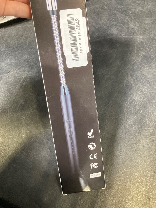 Photo 1 of 2 PCS Candle Lighter, Electric Lighter Arc Windproof Flameless with 360° Flexible Neck & LED Power Display, Lighters for Candle for BBQ, Grill, Camping, Fireplace, Stove