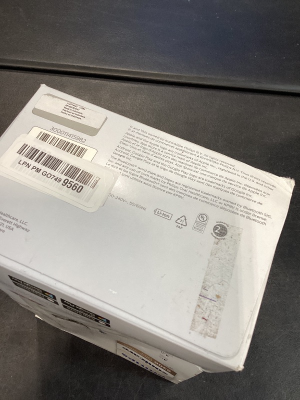 Photo 1 of Philips Sonicare DiamondClean Smart 9300 Electric Toothbrush - Sonic Toothbrush with App, Pressure Sensor, 12 Brushing Settings, Replacement Reminder, Travel Case, White, Model HX9903/05