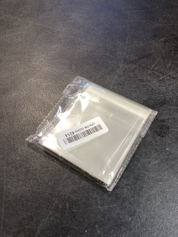 Photo 1 of TEMLQPACK 200Pcs 3.5 x3.5Inch Clear Macaron Bags - Resealable Cellophane Bags for Cookies, Chocolate Covered Strawberries, Candy, Gift Party Favors, Birthday, Wedding