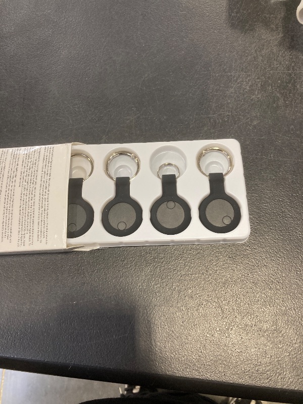 Photo 1 of Air Tags for Android,Air Tags-4 Pack Android,Air Tracker Tags with 4 Case,2 Year Battery Life,Google & Apple Find Trackers for Google'S Find Hub App & Apple Find My,IP65 Waterproof Luggage Tracker