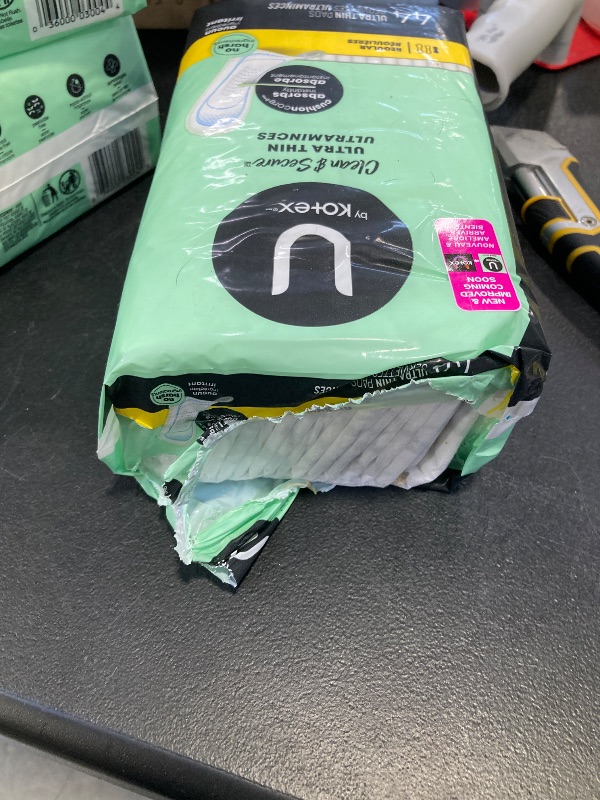 Photo 1 of Kotex Natural Balance Ultra Thin, Regular