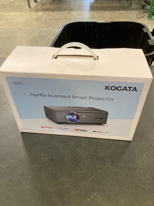 Photo 1 of 4K Projector with Built-in Apps, 1500ANSI Auto Focus&6D Keystone Dolby Audio Kogata Smart Projector with WiFi 6 Bluetooth Outdoor Movie Proyector for Home Theater HDR10+ UPGRADE