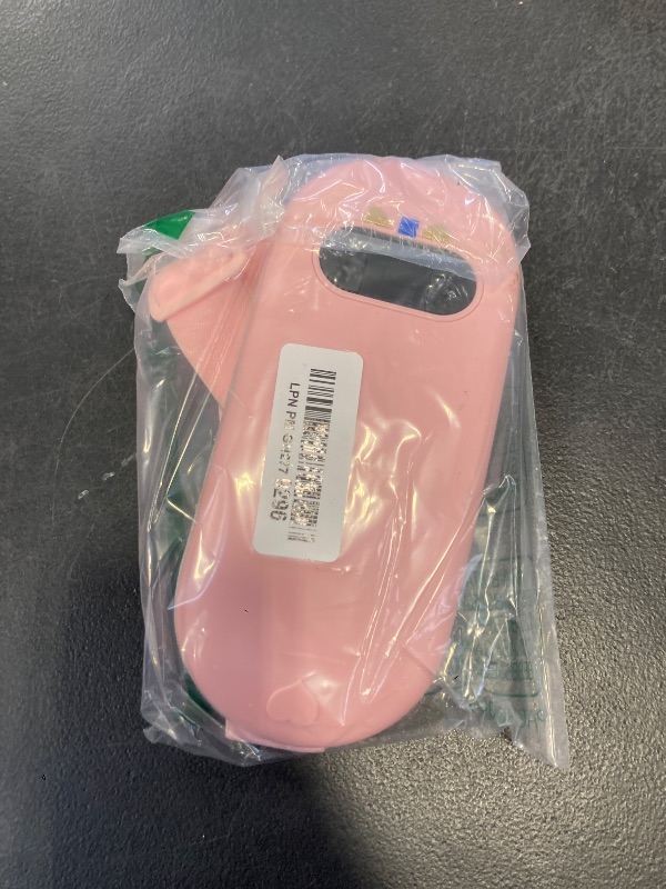 Photo 1 of Portable Heating Pad, Upgraded Cordless Electric Fast Heating Pad for Back Belt 6 Heat 6 Vibrating Modes Gifts for Women Girls Her Girlfriend Pink