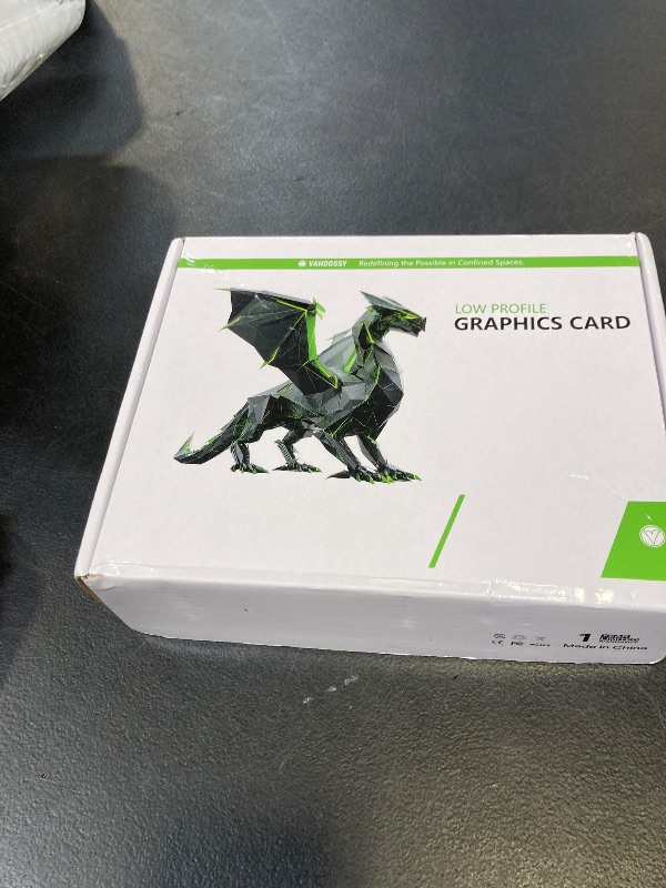 Photo 1 of Vandossy Radeon R7 350 Low Profile Graphics Card, 4GB GDDR3 55W TDP, No Power Connector Needed, PCIe 3.0 ×16, 2 ×HDMI, for SFF & OEM Business PC Upgrade