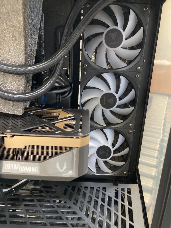 Photo 1 of ZOTAC MEK Gaming PC Desktop, NVIDIA GeForce RTX 5090 32GB GDDR7, AMD Ryzen 7 9700X Up to 5.5GHz, 32GB DDR5, 2TB NVMe SSD, 1200W 80+ Gold PSU, WiFi 7, Windows 11 Pro
