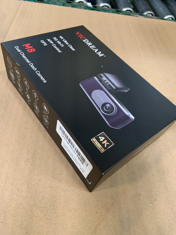 Photo 1 of Csyibeielec Dash Cam Front and Rear - 4K HD Dual Dash Camera for Cars, Built-in 5G WiFi GPS, 64GB Card, Dashcam with 3.2" IPS Screen, UHD Night Vision, HDR, App Control, 24H Parking Monitor