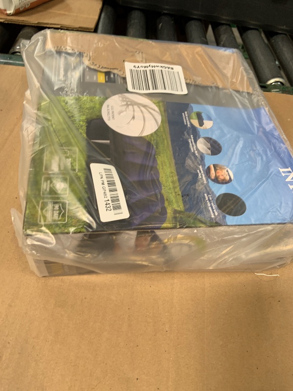 View 2 of Intex 64757E Dura-Beam Standard Downy Air Mattress: Fiber-Tech - Twin Size - 10in Bed Height - 300lb Weight Capacity - Pump Sold Separately