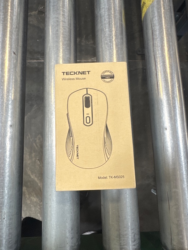 Photo 1 of TECKNET Bluetooth Mouse, [ USB + BT1 + BT2 ] Wireless Mouse for Laptop, Silent Click, Ergonomic Design, 4800 DPI Computer Mice Wireless, Dual Mode for Laptop, Computer, iPad, MacBook