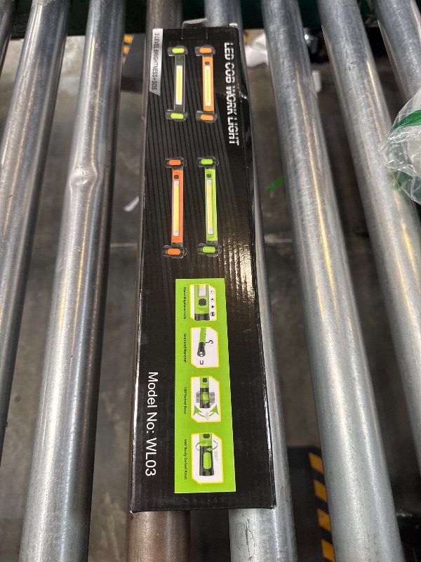 Photo 1 of Mechanic Work Light, wokelux 3000LM LED Work Light, 5200mAh Rechargeable Magnetic Work Light, Underhood Cordless Work Lights with Hooks for Mechanics Inspection Workshop Emergency