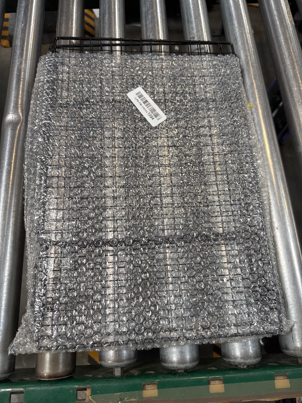 Photo 1 of Baking Cooling Rack, Iron Baking Cooling Rack for Cooking and Baking, Suitable for Dessert Cafe Bakery (Black)