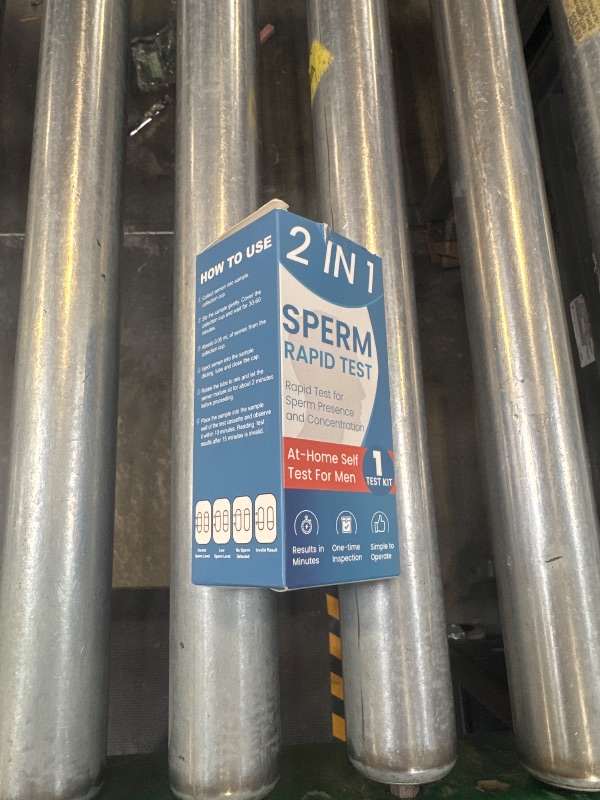 Photo 1 of Sperm Check - 2 in 1 Fertility, Easy Home Screening for Fertility Planning, at-Home Male Sperm Test Kit, Easy to use, Accurate Semen Concentration Result in Minutes.