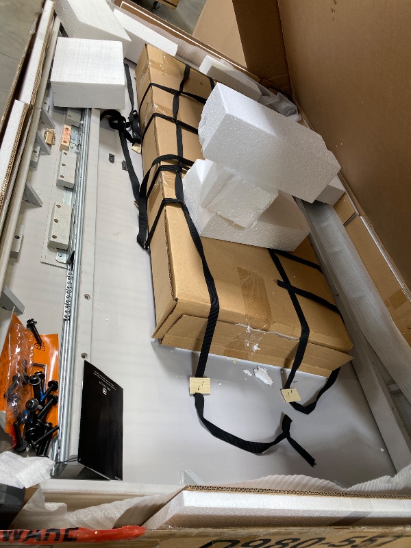Photo 1 of Ashley Furniture Arlendyne Dining Extension Table and base ------factory sealed bring truck when u come and pick up item is large hardware may be loose in the box -------demension 76"long and 47" wide 