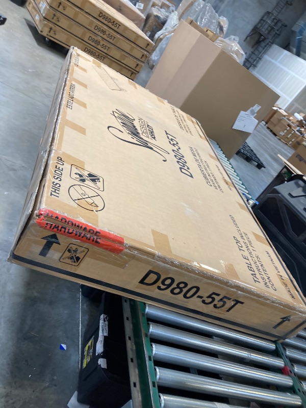 Photo 1 of Ashley Furniture Arlendyne Dining Extension Table and base ------factory sealed bring truck when u come and pick up item is large hardware may be loose in the box -------demension 76"long and 47" wide 