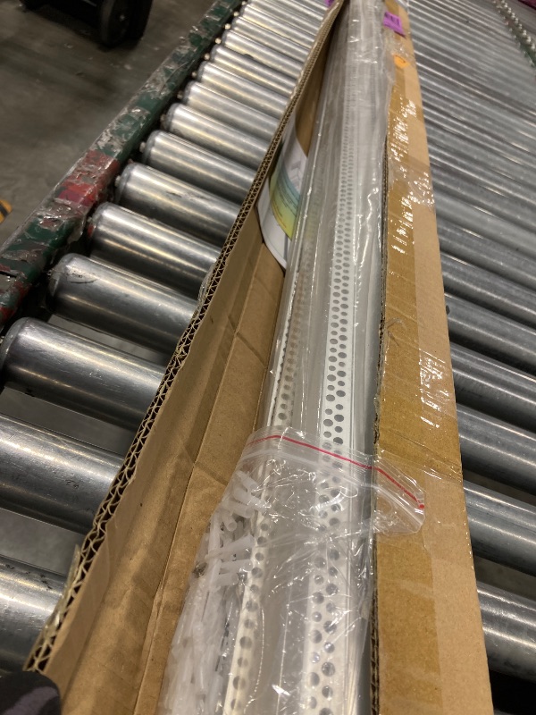 Photo 1 of hunhun 10-Pack 6.6ft/2Meter Drywall LED Aluminum Channel System with Milky Cover, End Caps and Mounting Clips, Aluminum Profile for LED Strip Light Installations (Double-Edge-6.6ft, 10)