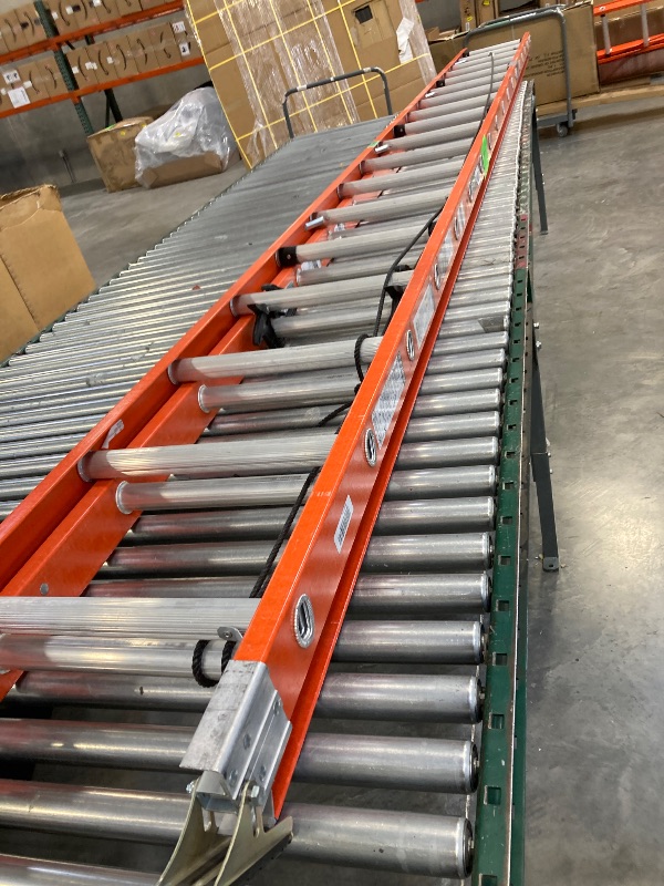 Photo 1 of Louisville Ladder 36-foot Fiberglass Extension Ladder, 300-Pound Load Capacity, Type IA, FE3236