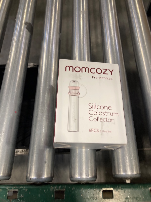Photo 1 of Momcozy Colostrum Collector Reusable Breast Milk Collector with Storage Case and Cotton Wipe, Portable Colostrum Container BPA Free, Multi-Use Collector 5ml-6pcs