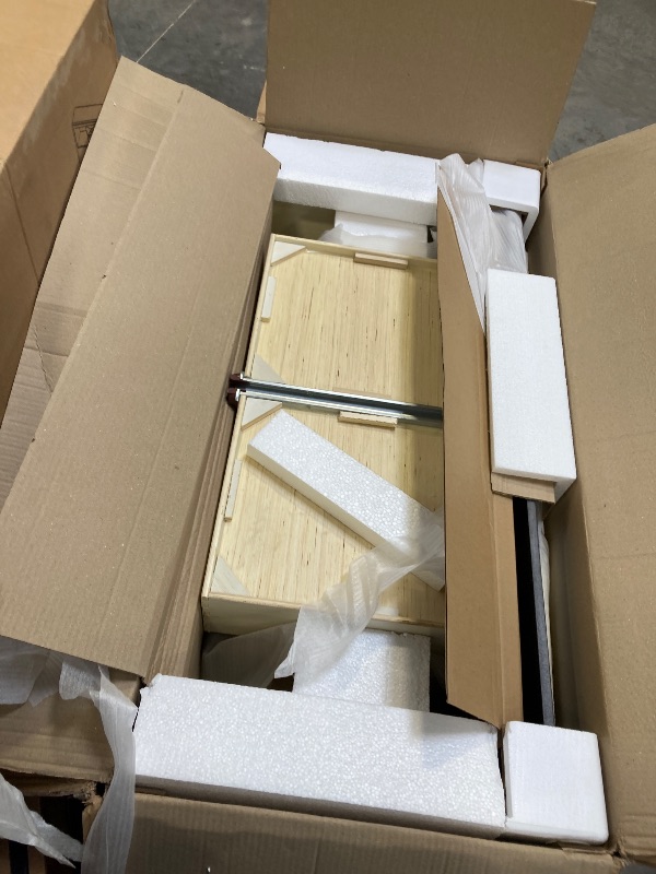 Photo 1 of Ashley Caitbrook Caitbrook Queen HEADBOARD Storage Rails and Footboard B476-98----COMPLETE BED FRAME PLEASE BRING A TRUCK FOR PICK UP LARGE ITEM 
