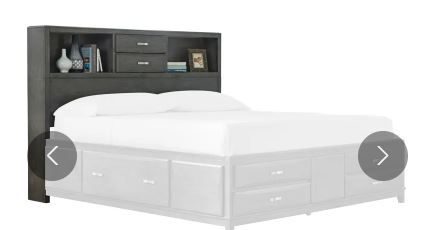 Photo 1 of Caitbrook Queen Storage Headboard ONLY 
