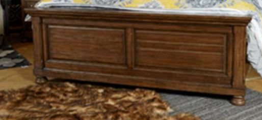 Photo 1 of B719-56 Ashley Furniture Flynnter King/california King Panel Footboard-----BED RAILS AND HEADBOARD NOT INCLUDED