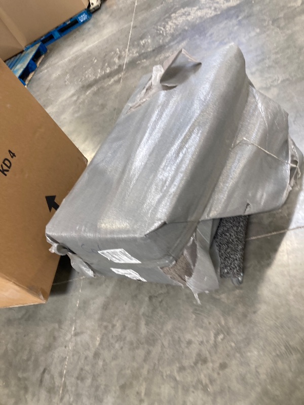 Photo 1 of Signature Design by Ashley Dorsten Contemporary Rectangular Ottoman, Gray-----FACTORY SEALED 