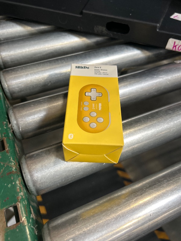 Photo 1 of 8Bitdo Zero 2 Bluetooth Gamepad Keychain Sized Mini Controller for Switch, Windows, Android, macOS & Raspberry Pi(Yellow Edition)