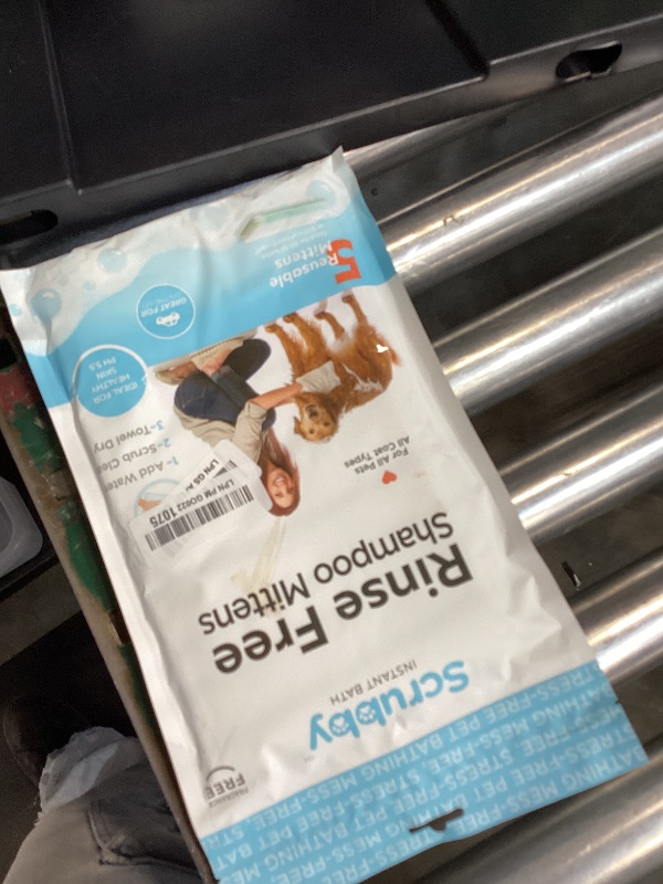 Photo 1 of ScrubbyPet No Rinse Pet Wipes- Use Pet Bathing, Pet Grooming Pet Washing, Simple to Use,Just Lather, Wipe, Dry. Excellent Sensitive Skin. The Ideal Pet Wipes Bathing Your Pet Dog Cat.