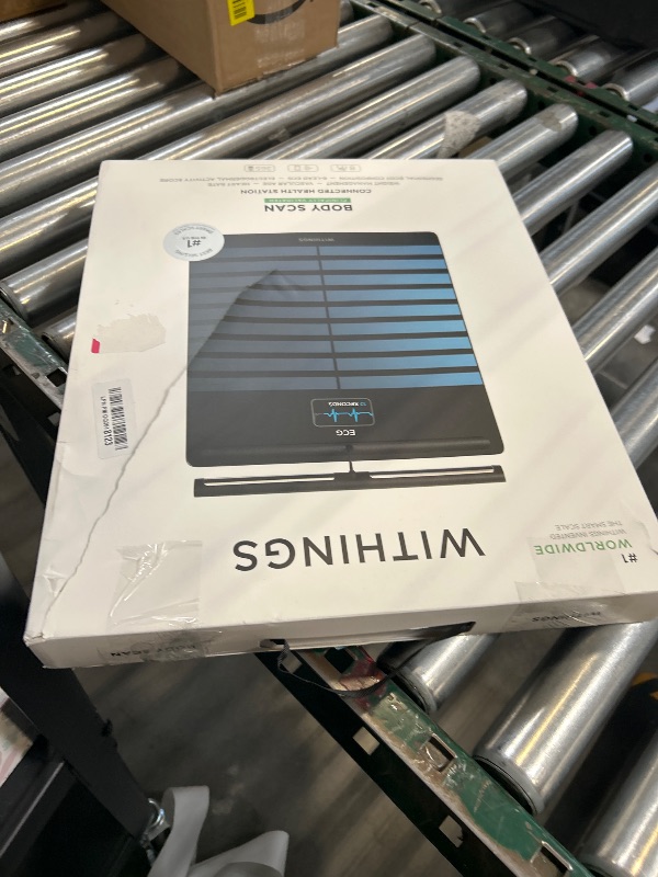 Photo 1 of WITHINGS Body Scan - Connected WiFi Scale to Improve Your Health, BIA Personal Scale, Body Composition Analysis, Body Fat, Muscle Mass, Water Percentage