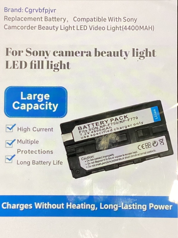 Photo 1 of For Sony cameras beauty light led fill light