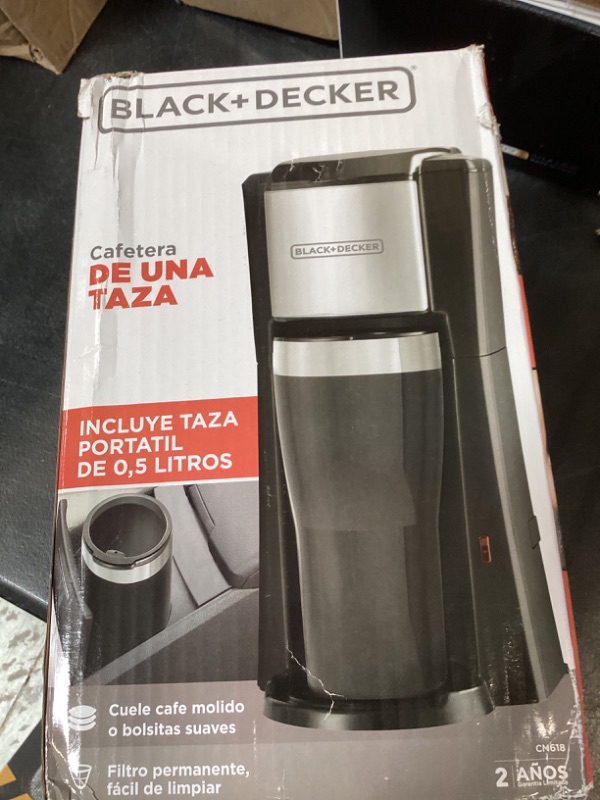 Photo 1 of Single Serve Coffeemaker, Black
