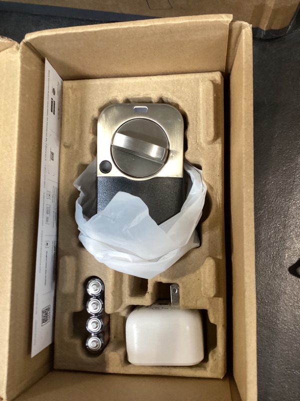 Photo 1 of Yale Assure Lock 2 Touch Deadbolt, Satin Nickel Keyed Smart Entry Door Lock with Wi-Fi Connected Touchscreen Keypad and Fingerprint Scanner for Vacation Rental Hosts, YRD410-F-CB1-619