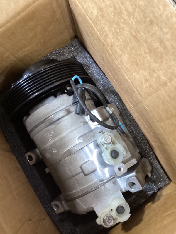 Photo 1 of AC Compressor Compatible with 3.5 Honda Odyssey 2008-2017, Pilot 2009-2015, Ridgeline 2009-2014, 3.7L Acura MDX 2007-2013, ZDX 2010-2013, A/C Air Conditioner, 38810RGLA02, CO10840C, 158334