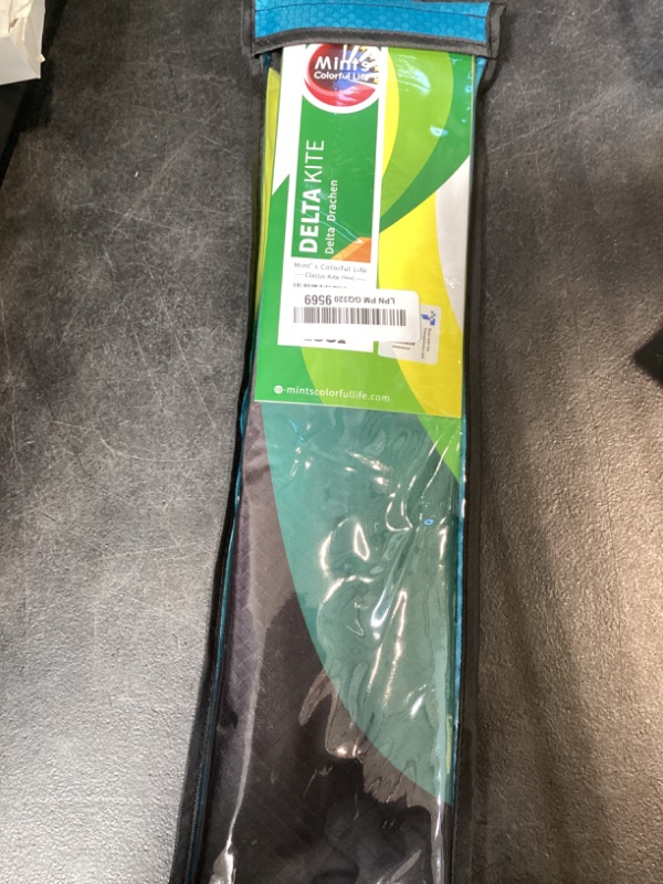 Photo 1 of Mint's Colorful Life Delta Kite for Kids & Adults, Extremely Easy to Fly Kites with 2 Ribbons and 300ft String, Best for Beginner