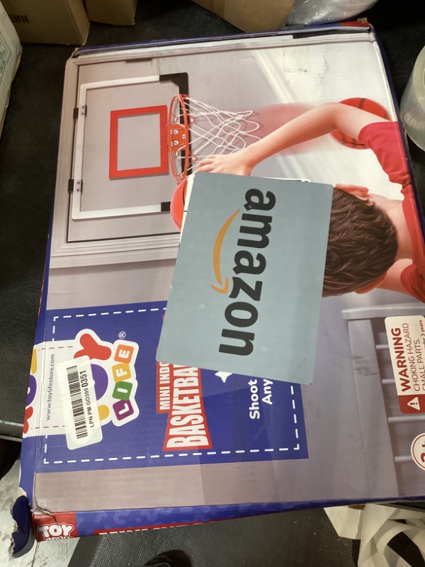Photo 1 of TOY Life Basketball Hoop Indoor for Kids Over The Door Office Basketballhoop for Teens and Adults Mini Hoops Door Room Goal with 4 Balls