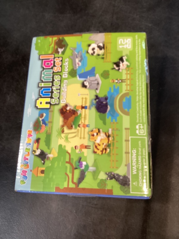 Photo 1 of FUN LITTLE TOYS Party Favors for Kids 6-12, 12 Pack Mini Animal Building Blocks, Individually Packaged Small Building Toys with Instructions, Classroom Prizes, Goodie Bag Stuffers, Prize Box Toys