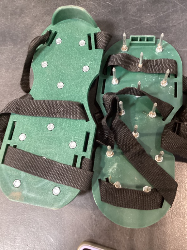 Photo 1 of QWORK lawn aerator shoes 