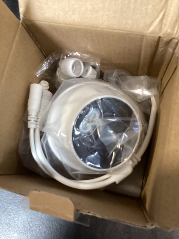 Photo 1 of Inwerang 8MP 4K PoE IP Security Dome Camera Outdoor, Full Color Turret IP Camera with Smart Dual Light, Two Way Talk, SD Card Slot, 98ft Night Vision, 110°Wide Angle, Human/Vehicle Detection