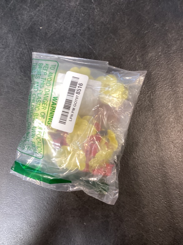 Photo 1 of 24pcs Hummingbird Feeder Replacement Flowers Hummingbird Feeder Replacement Parts Bird Feeder with 2 Cleaning Brush Replacement Flowers Feeding Ports for Outdoors Hanging Feeders(Yellow)