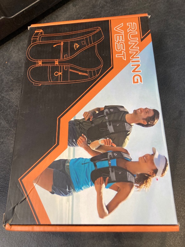 Photo 1 of Dawinga Running Vest for Women Men, Lightweight Breathable Hydration Vest with Large Compartment, Reflective Running Hydration Vest, Run Water Vest for Hiking Cycling Marathon Trail Jogging Race,L