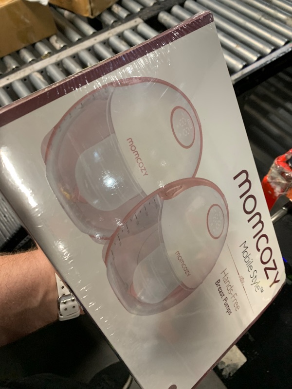 Photo 1 of ***FACTORY SEALED***Momcozy Breast Pump Hands Free Mobile Style | M6, Wearable Breastfeeding Pump Ideal Rhythm for More Milk, DoubleFit Flange More Fit & Discreet with 3 Modes & 9 Levels, 24mm - 2 Pack Cozy Red