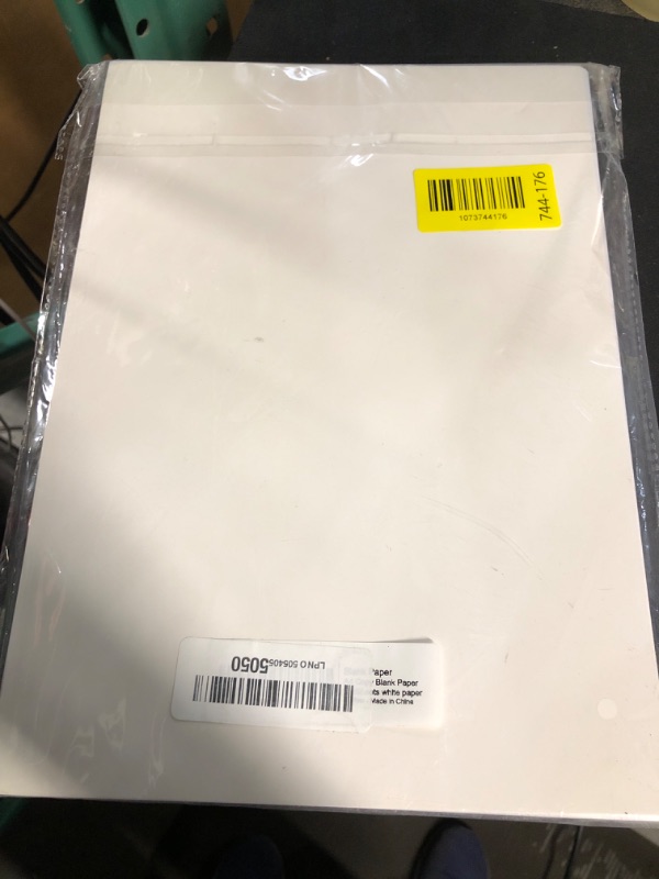 Photo 1 of (3-Pack) Premium Printer Paper, A4 (8.3"x 11.7") Blank Copy Paper, Unpunched, Blank Papers, 28lb Bond/100gsm, 150 Sheets/300 Pages