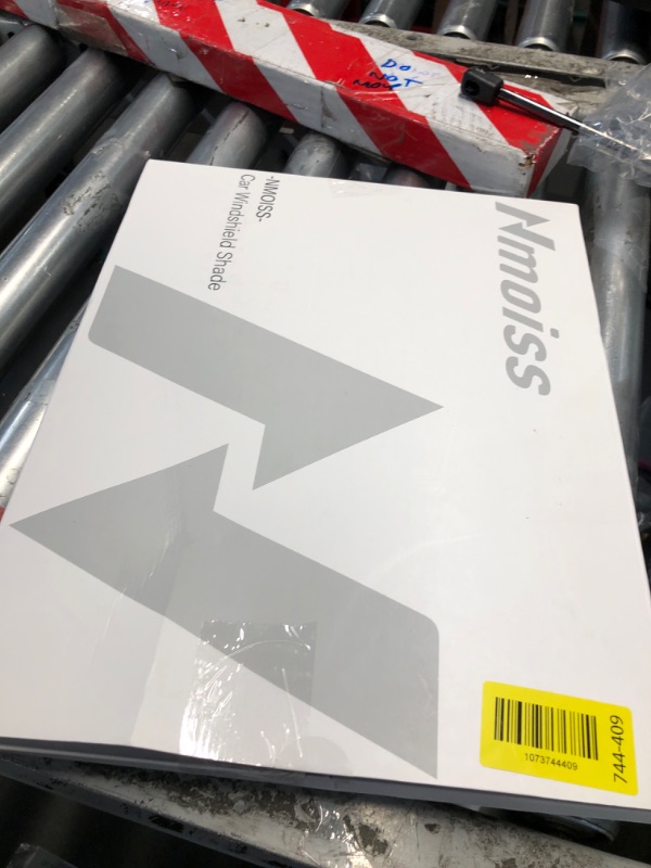 Photo 1 of [2026 Upgraded] Nmoiss Car Windshield Sun Shade [Dot Matrix Reflective Coating] Extended Edge No Light Leakage Design Cooling Protect Car Interior from UV Damage-XL