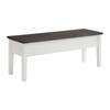Photo 1 of ***FACTORY SEALED*** Jamison Gray Dining Bench Backless with Storage 50 in.

