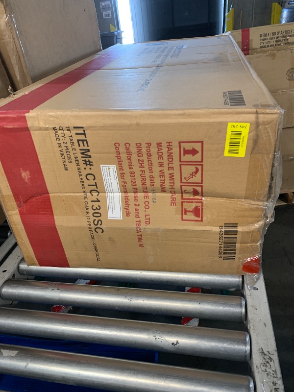 Photo 1 of ***FACTORY SEALED*** Picket House Furnishings Stratton Contemporary/Modern Polyester Upholstered Dining Side Chair (Wood Frame)
