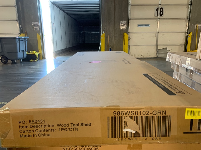 Photo 1 of ***FACTORY SEALED***Hanover 21.3-in x 30.3-in Green Outdoor Storage
