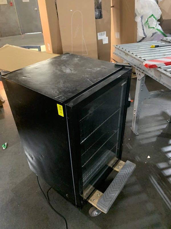 Photo 1 of ***MISSING PARTS***
DollarDash Compact 105 Can/3.0 Cu.Ft Mini Fridge For Soda, Beer Or Wine, Portable Small Beverage Refrigerator Cooler With Digital Display&Removable Shelves &Reversible Glass Door For Office, Dorm, Bar