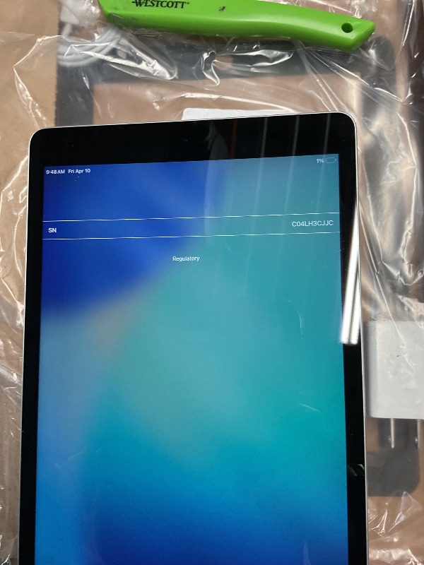 View 4 of ****PASSWORD/iCLOUD PROTECTED****
Apple 2021 iPad 10.2-inch, Wi-Fi, 64GB, Silver (Renewed)