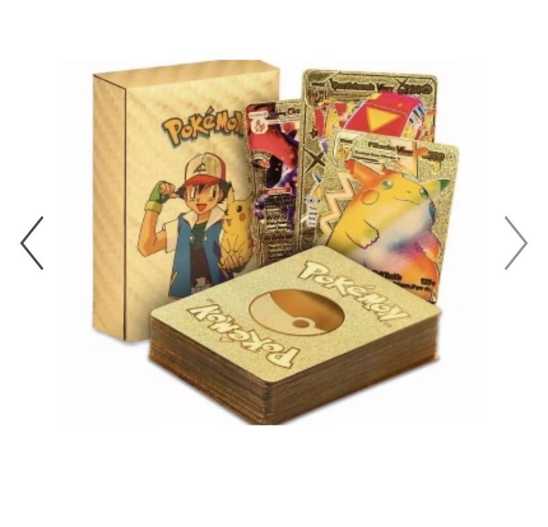 Photo 1 of ***FACTORY SEALED***
Pokémon TCG Collection Cards Rare VMax Gold Pack 55 Cards - Fan Art Cards