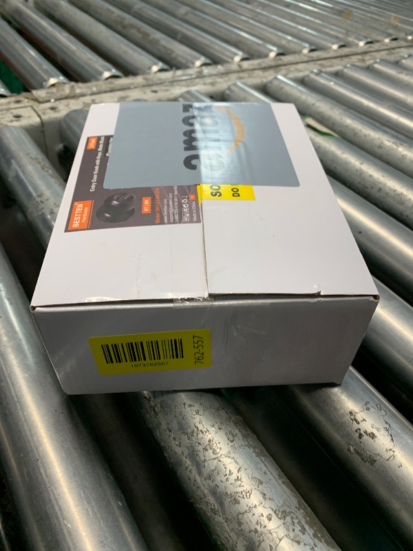 Photo 1 of [2 Pack] BESTTEN Keyed Entry Door Knob, Entrance Door Lock, Keyed Different, Standard Ball, Matte Black